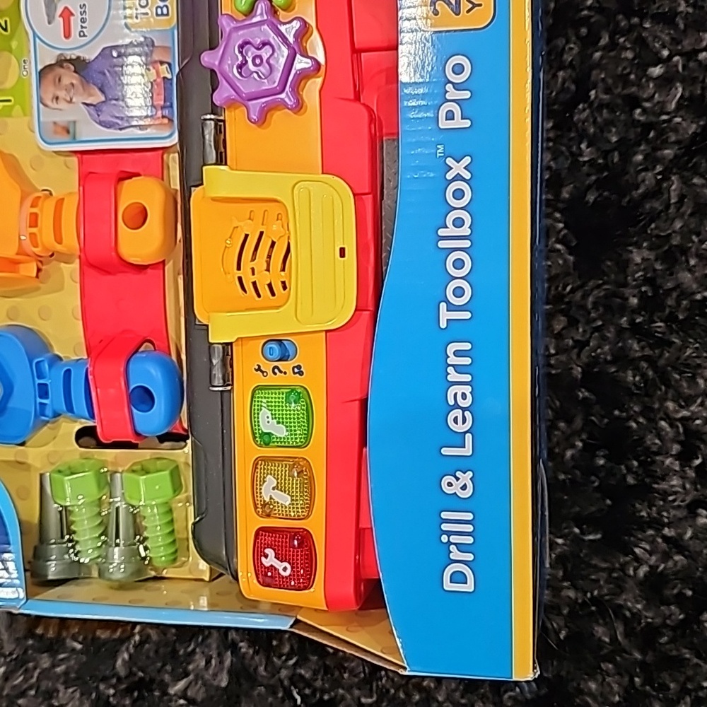 NWT Vtech Drill & Learn Toolbox - Picture 2 of 13